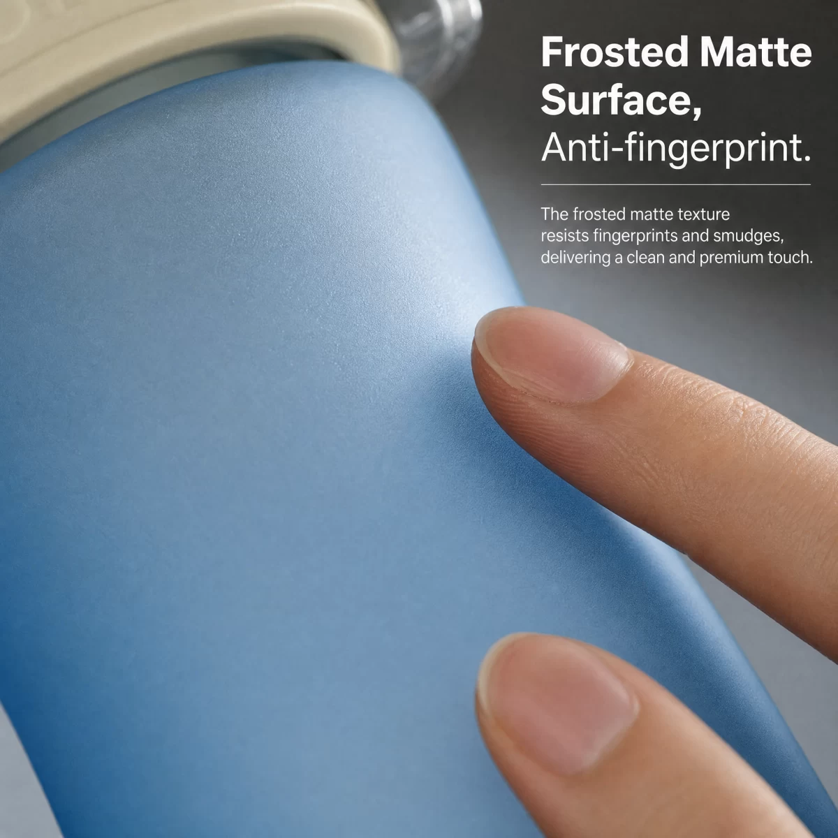 Matte Frosted Tritan Water Bottle, One-Click Flip Top Dual Lock Leakproof Gym Travel Water Bottle 650ml / 22oz BPA Free Portable Sports Bottle for Yoga School Hiking | Custom Logo Wholesale Factory