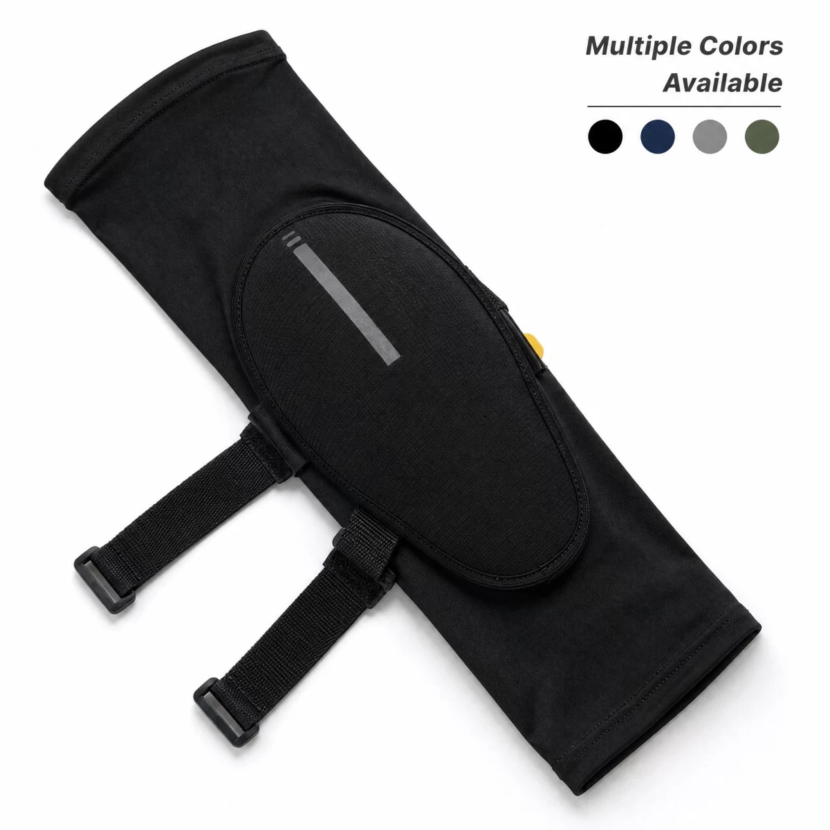Detachable Hard Shell Elbow Guard, Elastic Slip-on Sleeve Adjustable Protective Elbow Pad for Motorcycling Mountain Biking Skateboarding Extreme Sports | Custom Logo Factory Wholesale